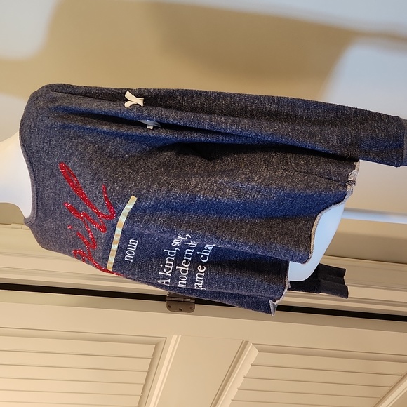 Justice~ Womans Sweatshirt Size 18/20 - Picture 5 of 7